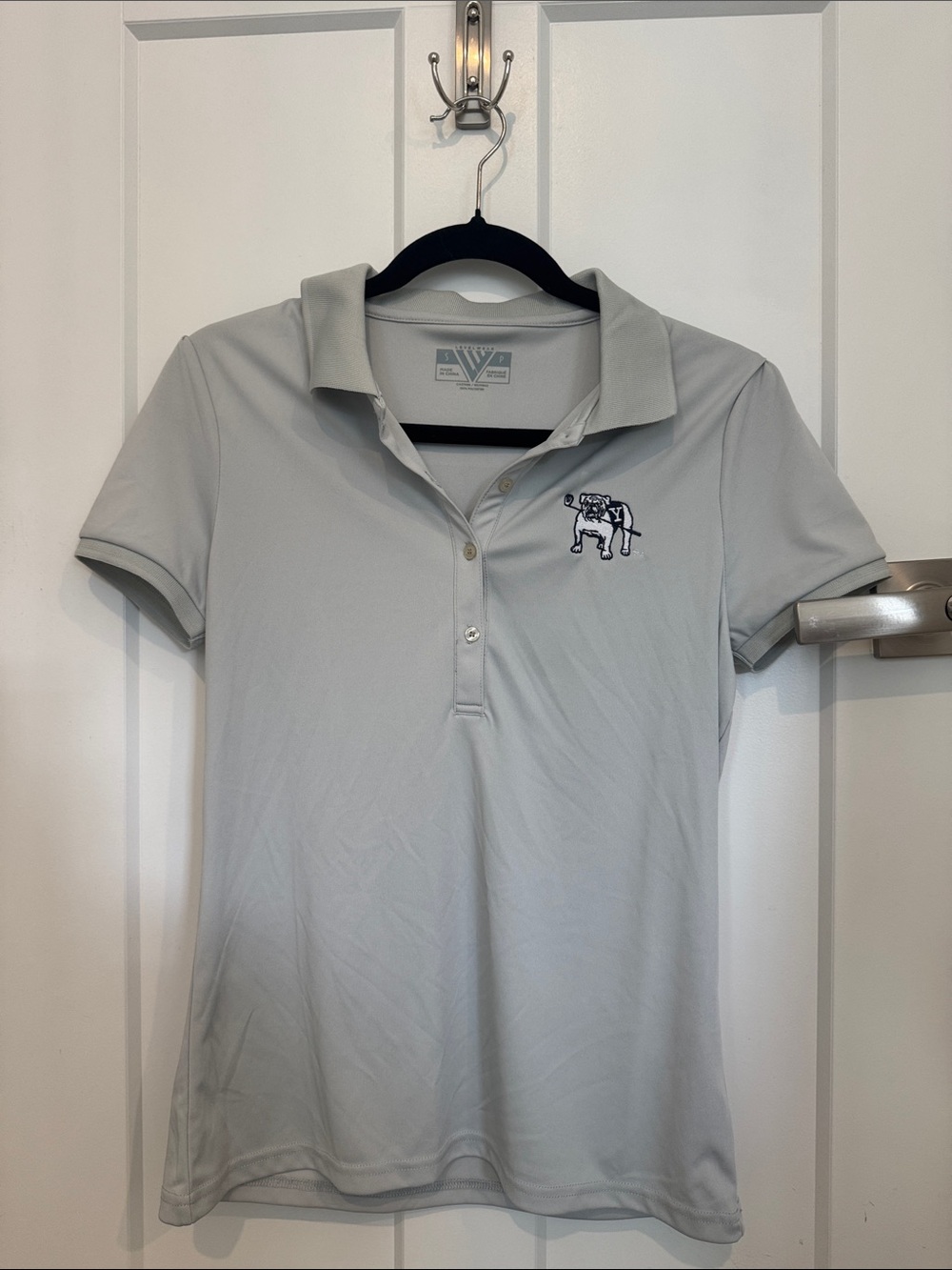 Women's Yale Light Gray Polo Shirt
